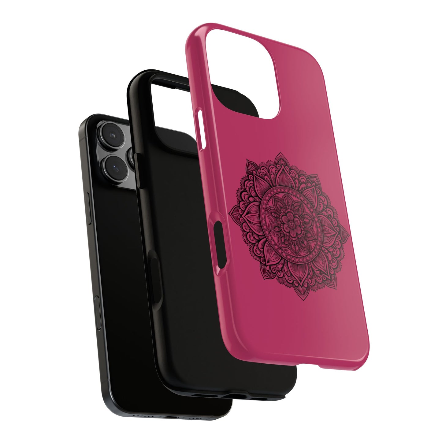 Vibrant Mandala Phone Case, Artistic Protection Cover, Gift for Her, Trendy Accessories, Birthday or Holiday Present