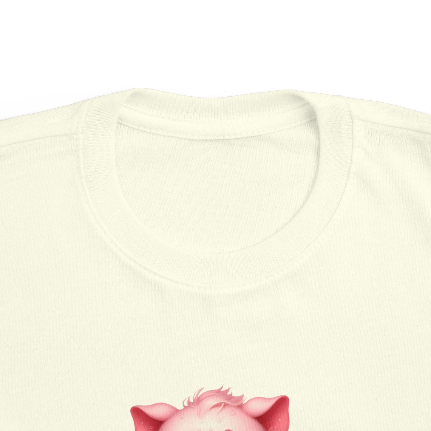 Cute Pig Toddler Tee, Adorable Animal Shirt for Kids, Perfect Baby Gift, Birthday Outfit, Playful Graphic Tee, Toddler Clothing