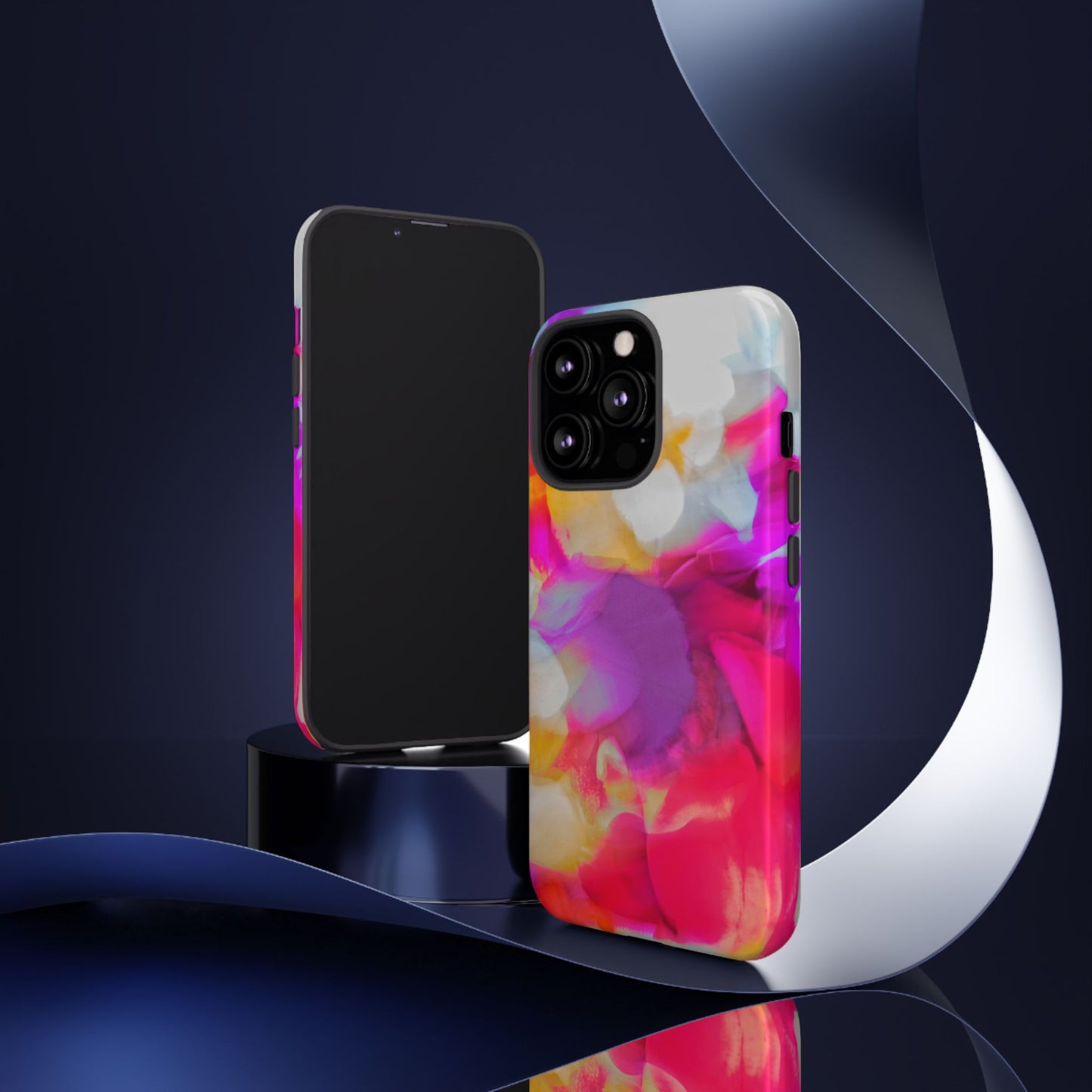 Floral Phone Case: Stylish Art for Your Device, Tough Cases, Gift for Her, Flower Print, Trendy Accessories, Phone Protection