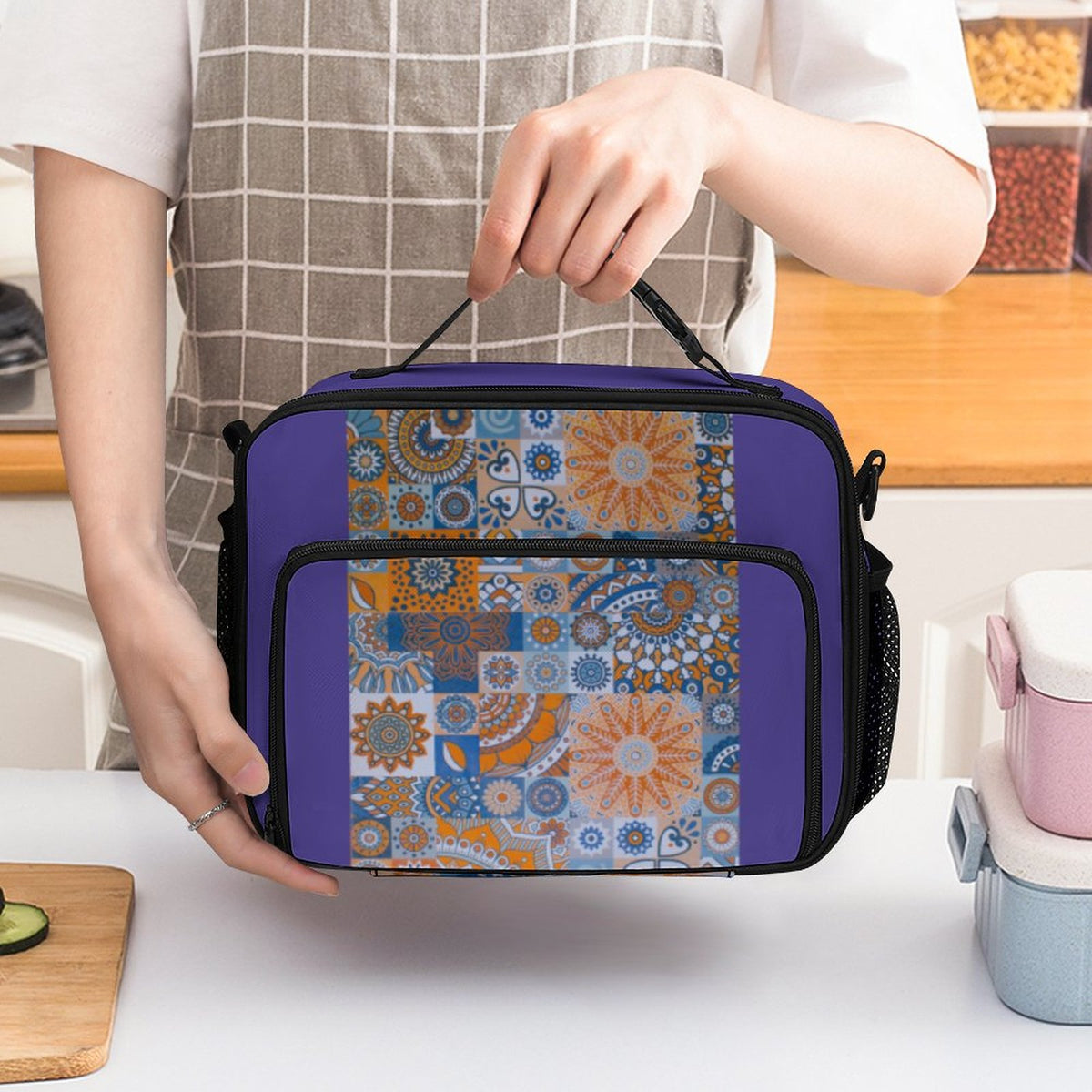 Custom Print Large Capacity Lunch Bag
