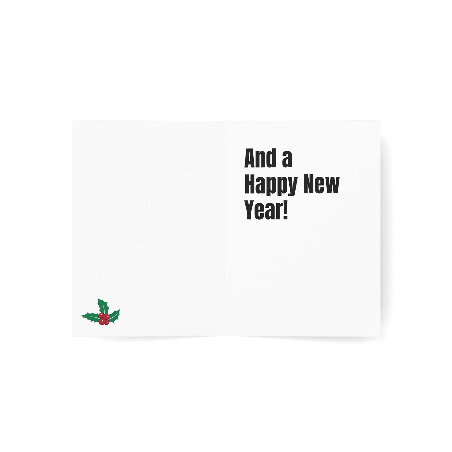 Winter Holiday Greeting Cards, Merry Christmas Cards, Seasonal Cards, Festive Stationery, Christmas Cards Set, Holiday Wishes Cards