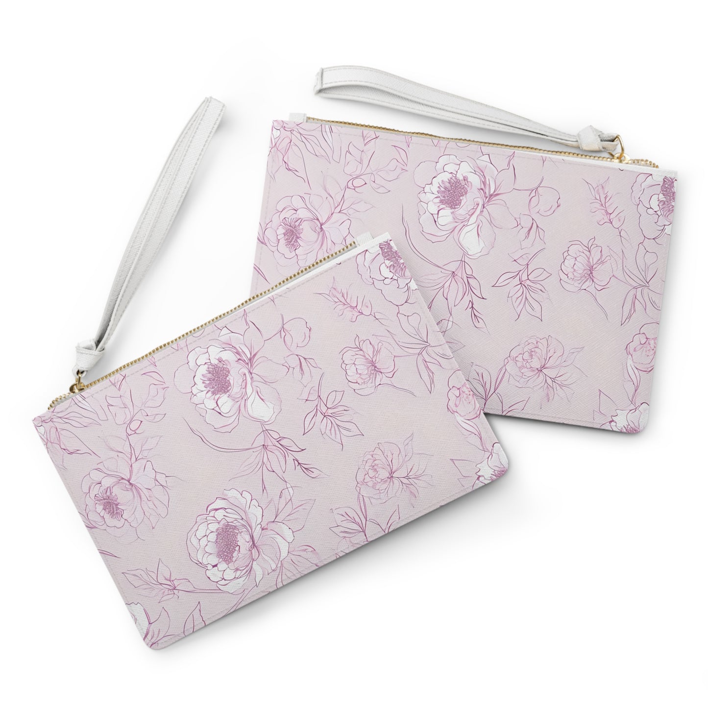 Floral Clutch Bag - Elegant Evening Purse
