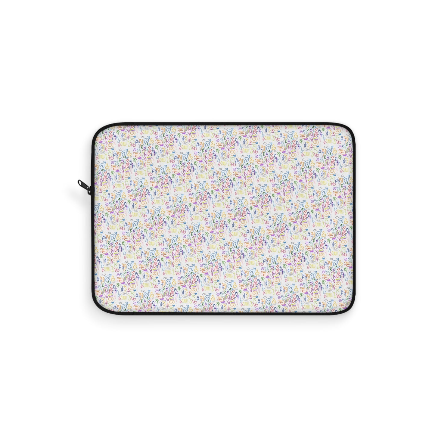 Colorful Patterned Laptop Sleeve - Stylish Tech Accessory for Students, Professionals, Gifts, Work, School, Travel
