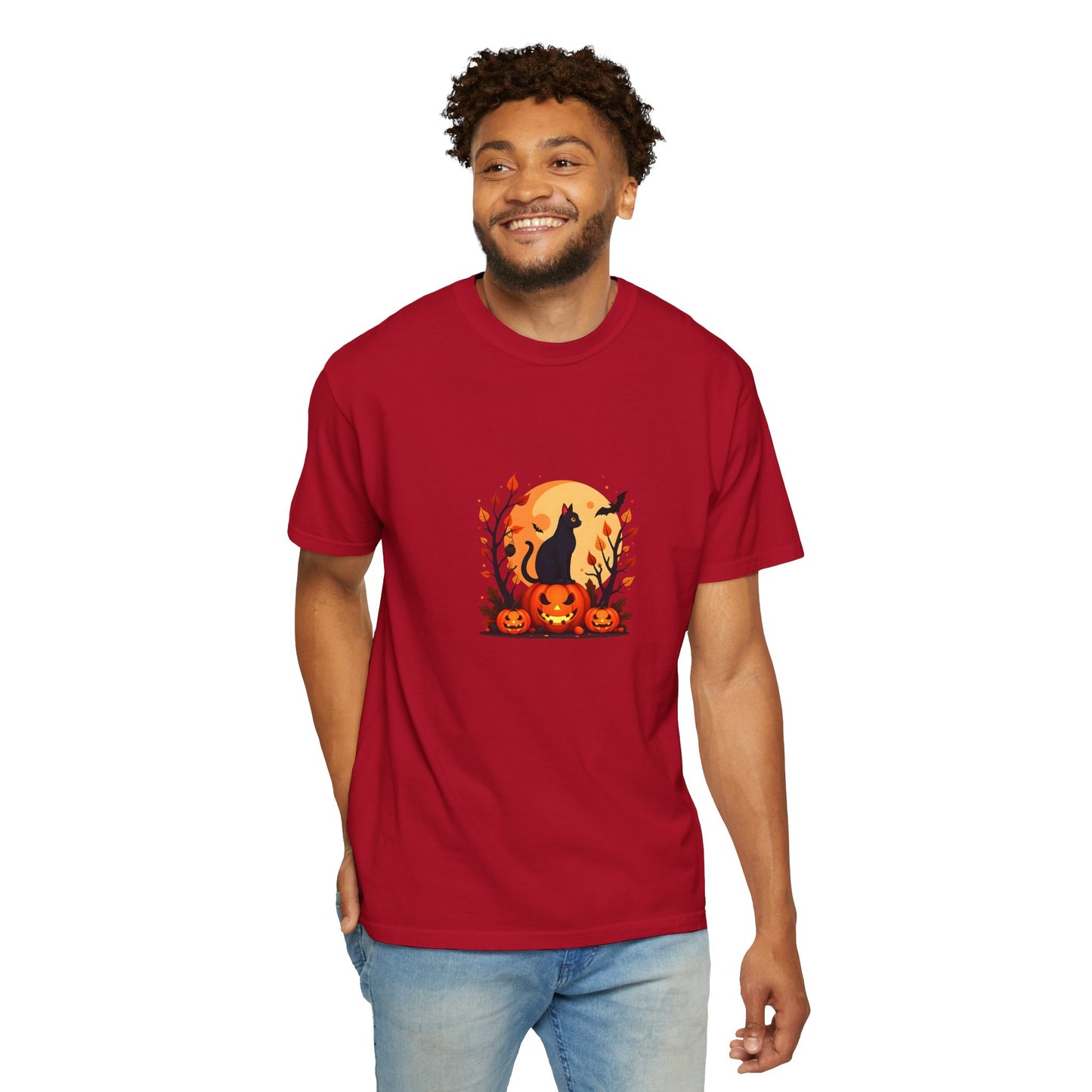 Unisex Garment-Dyed T-shirt - Halloween