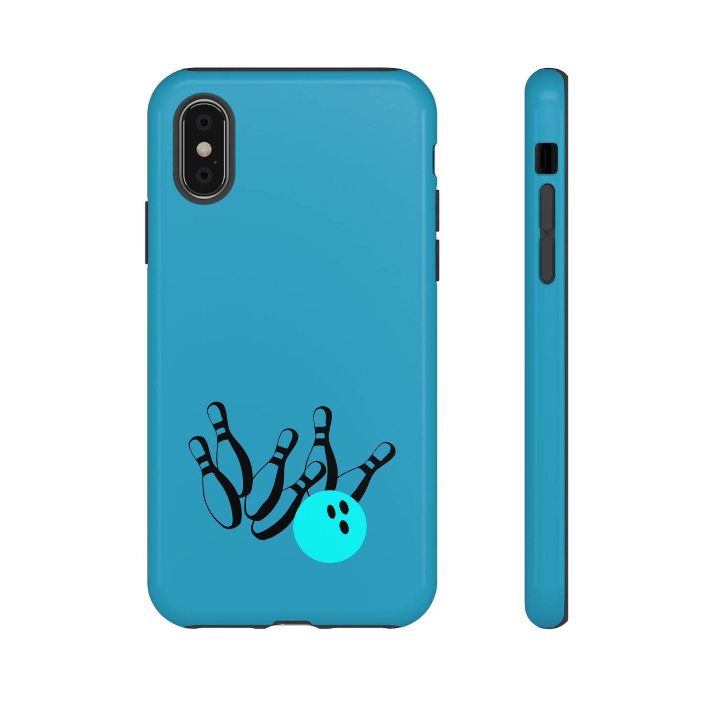 Bowling Phone Case, Tough Cases for Bowling Enthusiasts, Fun Gift for Bowlers, Unique Phone Accessory, Sports Themed Cases