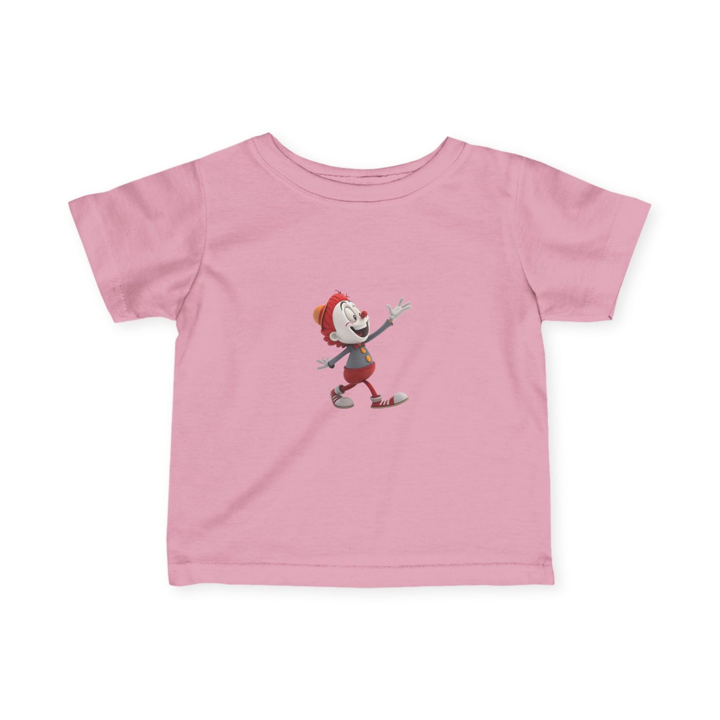 Infant Cartoon Character Tee, Cute Baby T-shirt, Kids' Playwear, Birthday Gift, Toddler Apparel, Funny Baby Shirt