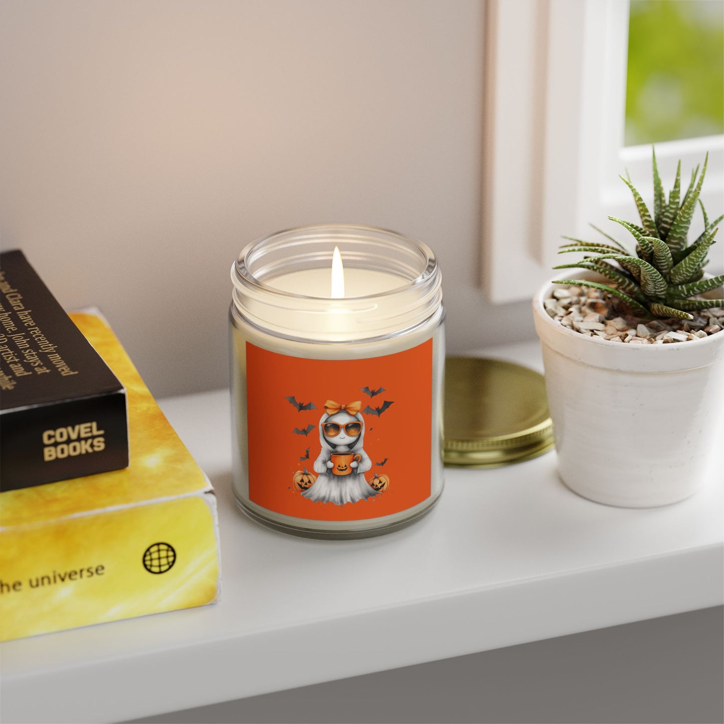 Halloween-Themed Scented Candles, Fall Decor, Aromatherapy Gifts, Cozy Home Accents, Spooky Candle Vibes