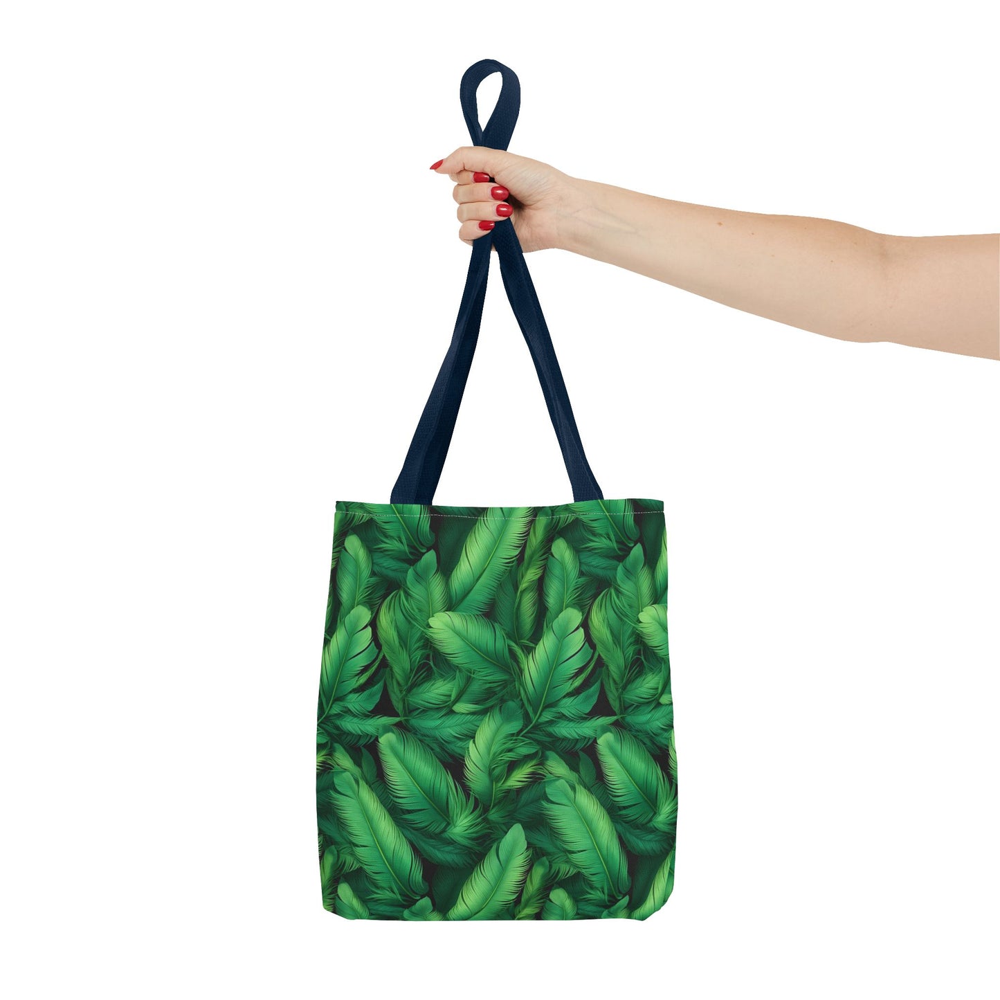 Tropical Leaf Tote Bag, Eco-Friendly Shopping Bag, Beach Day Essential, Vacation Accessory, Summer Gift Idea