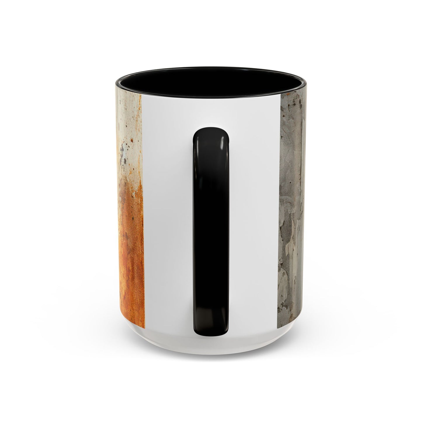 Rustic Accent Coffee Mug, Unique Artistic Mug