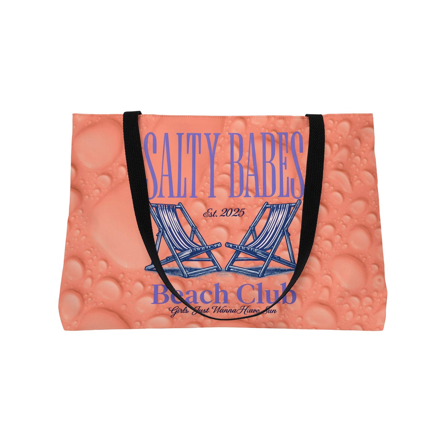 Salty Babes Beach Club Weekender Tote Bag