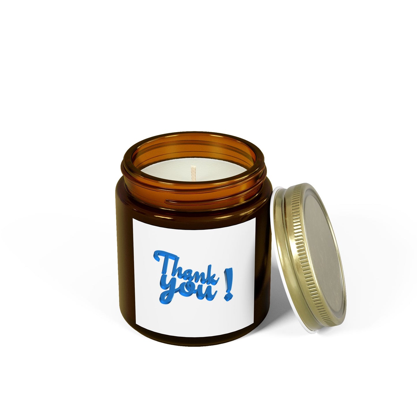 Thank You Scented Candles | Coconut Apricot Wax | Gift for Any Occasion | Home Fragrance | Relaxation | Self-Care | Gift Idea | 4oz, 9oz