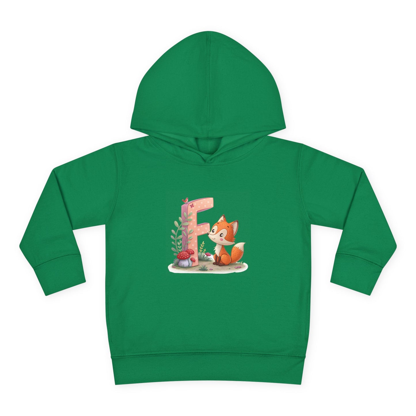 Cute Toddler Fox Hoodie, Fleece Pullover for Kids, Perfect Gift for Birthdays, Baby Showers, or Everyday Wear