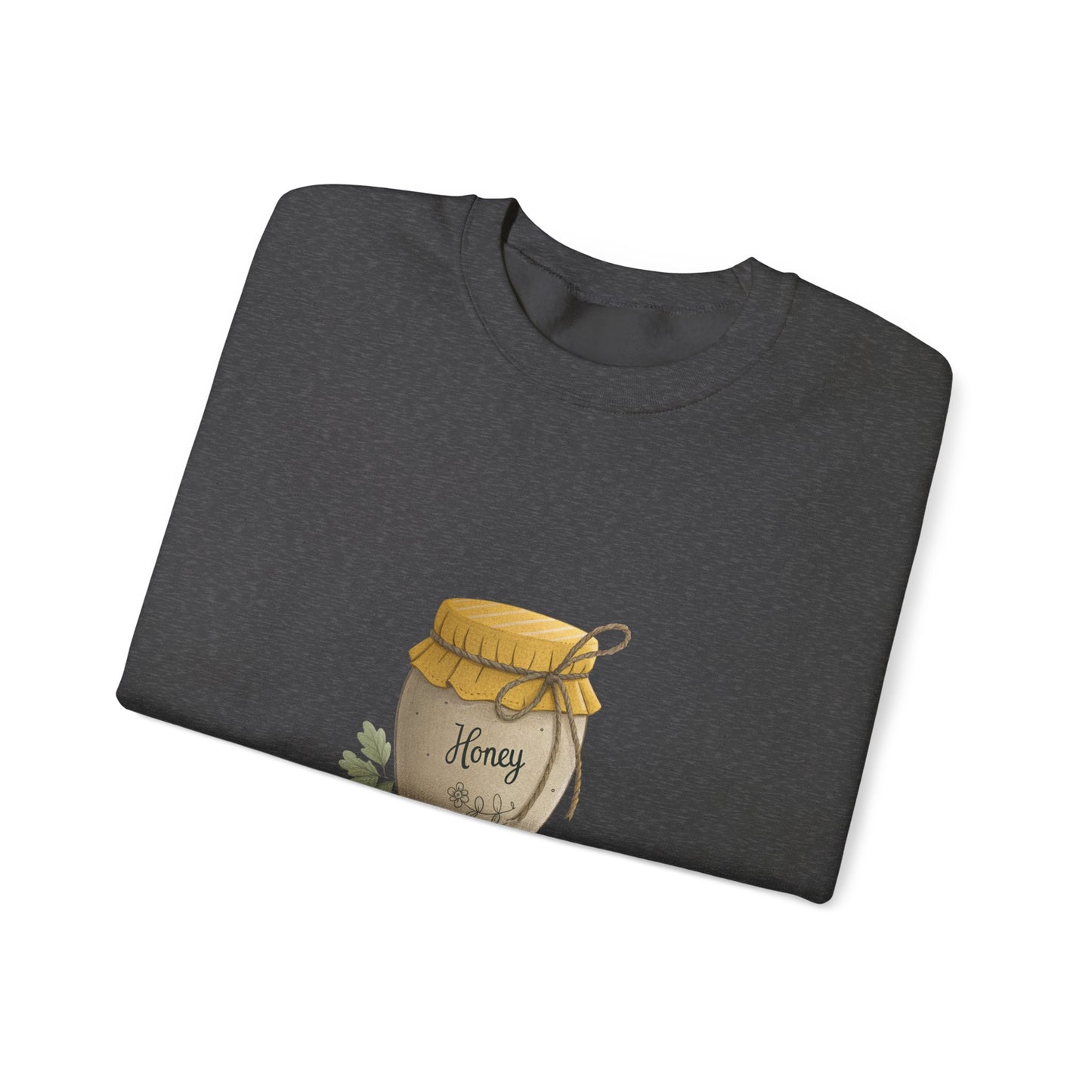 Honey Jar Sweatshirt, Cozy Gift, Fall Fashion, Unisex Apparel, Sweetheart Gift, Cute Sweatshirt