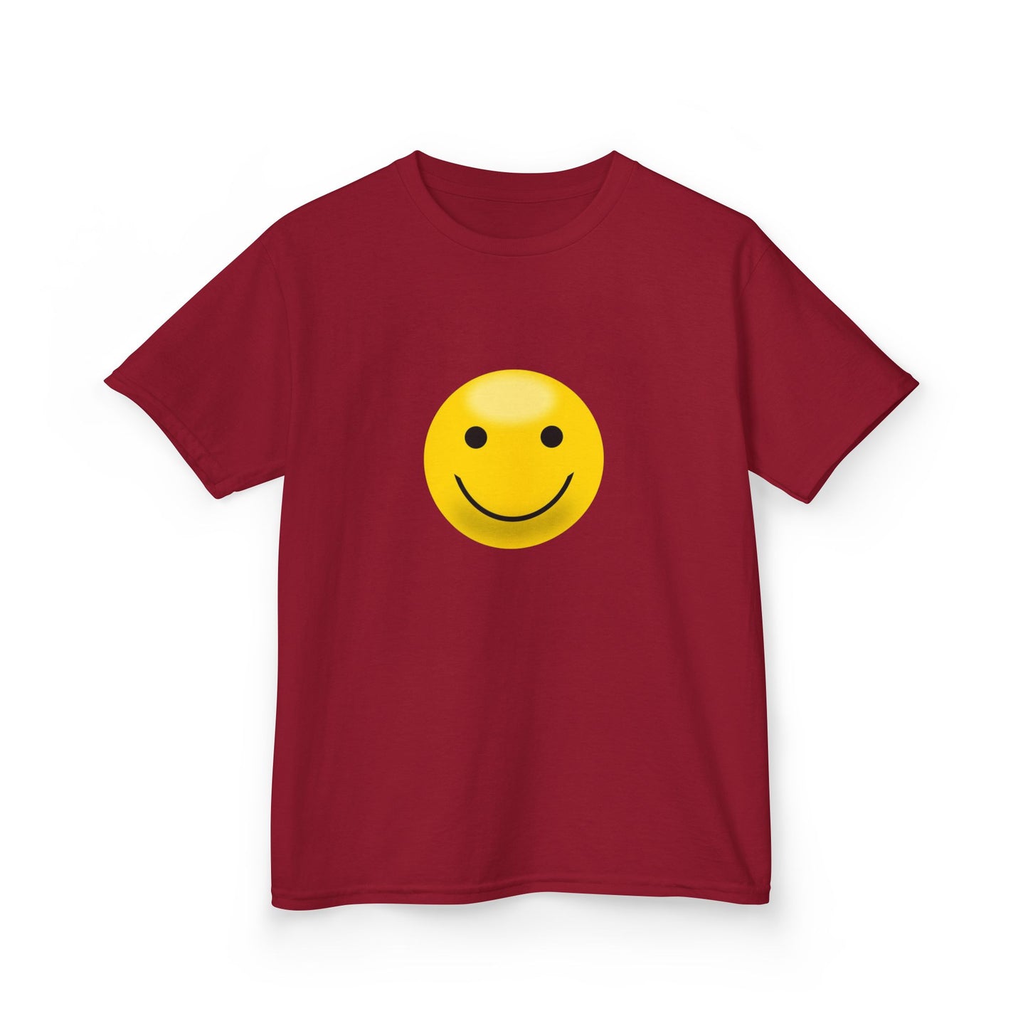 Smiley Face Kids Tee, Funny Kids Shirt, Cute Summer Tee, Gift for Kids, Playful Children