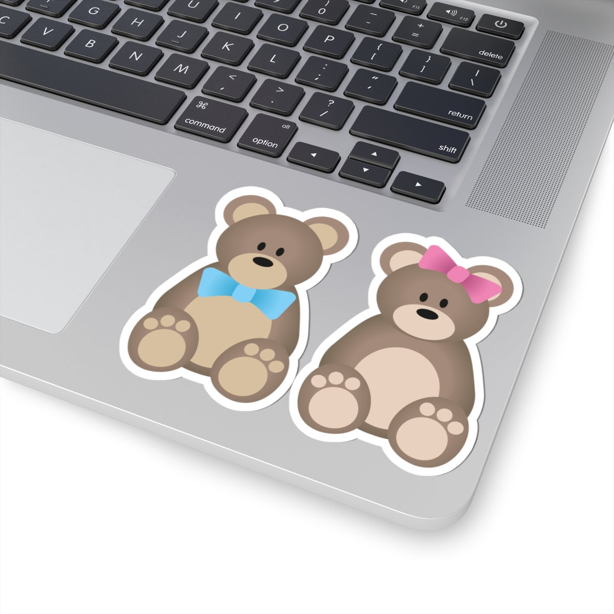 Cute Bear Kiss-Cut Stickers | Adorable Decor for Kids, Scrapbooking, Laptops, Party Favors, Gift Wrapping
