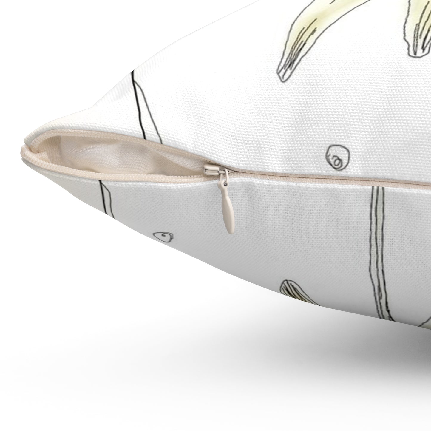 Spun Polyester Square Pillow