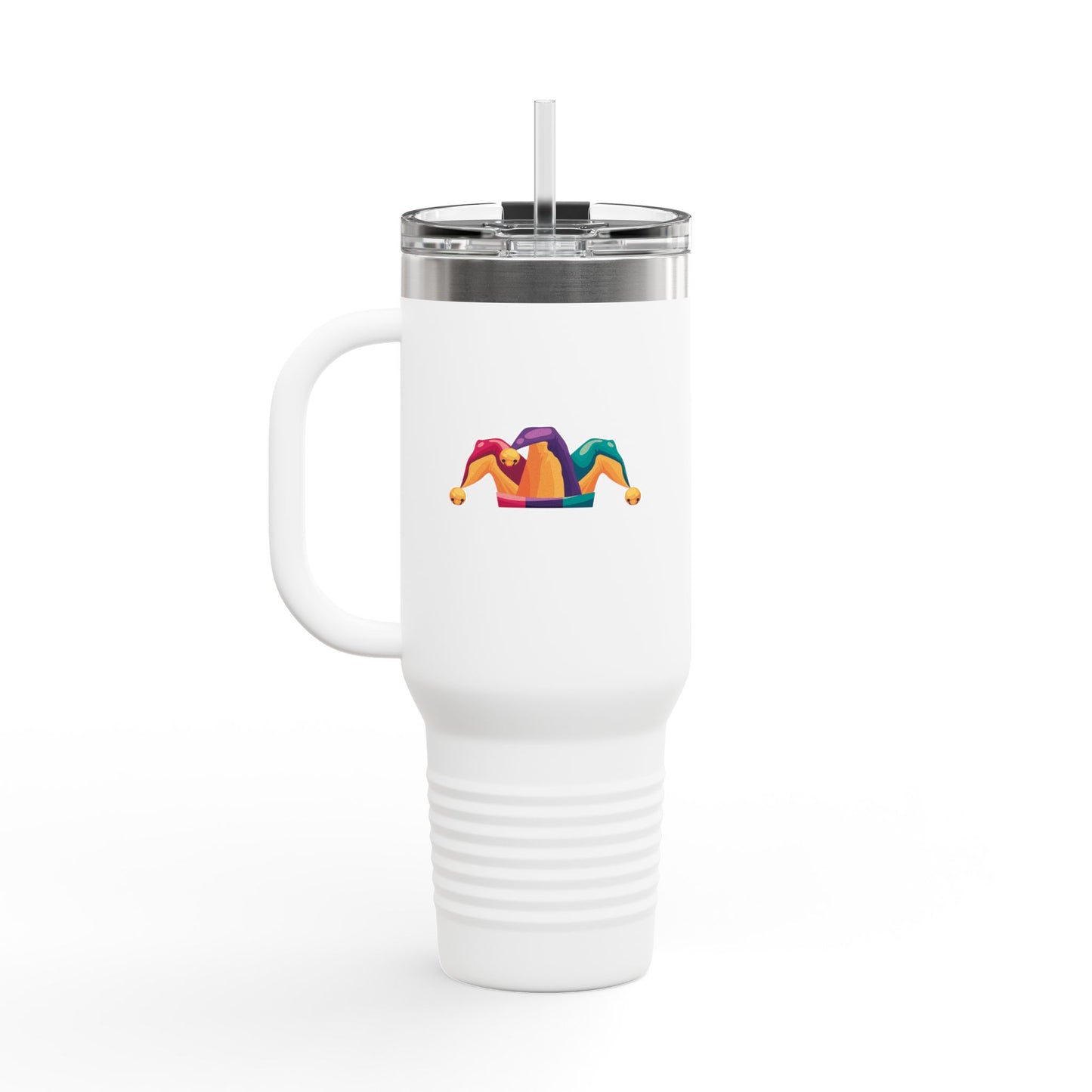 Colorful Insulated Travel Mug, Perfect for Road Trips, Camping, Parties, Gifting, or Everyday Use - 40oz Humor Design