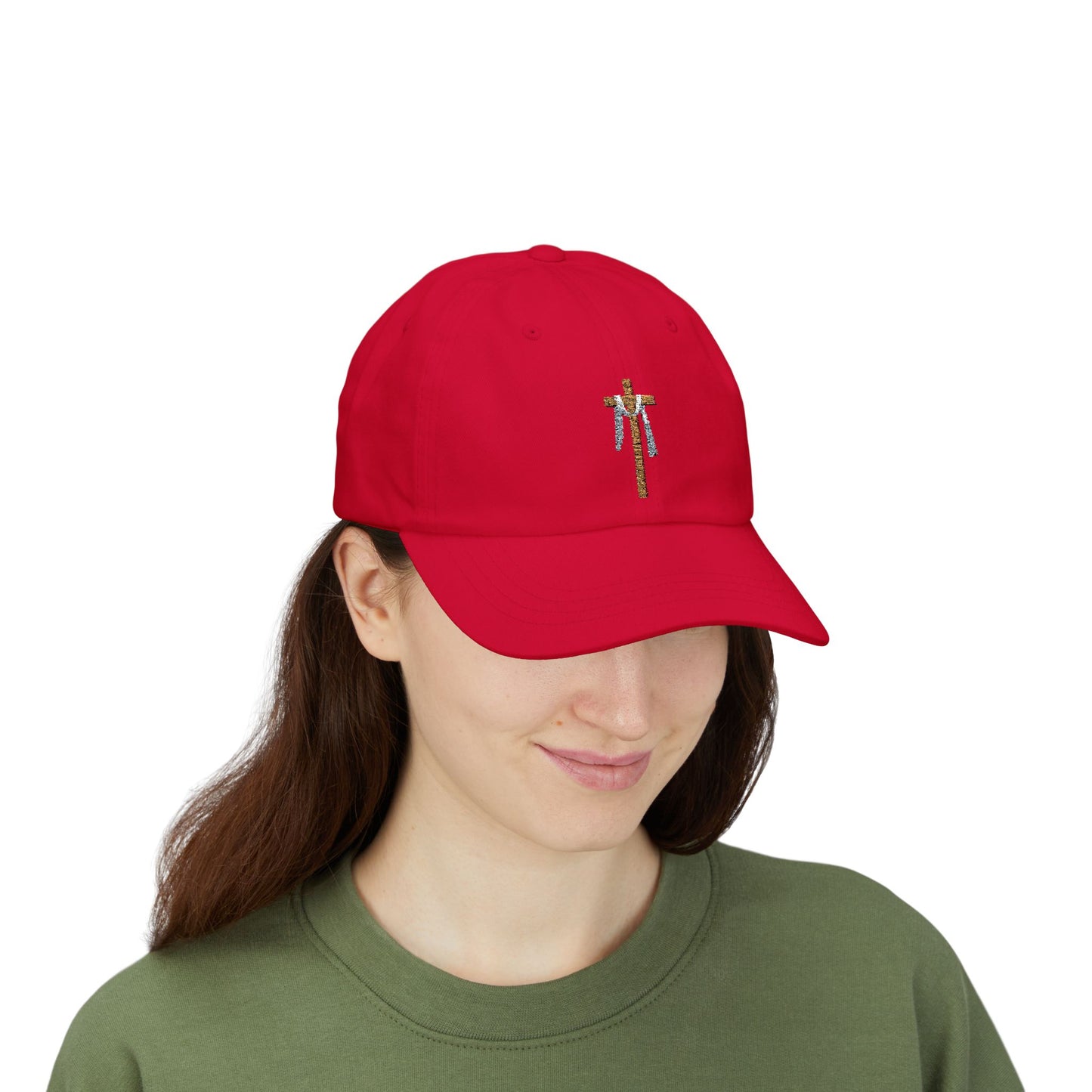 White Embroidered Classic Dad Cap - Casual Vintage Style, Perfect Gift for Father's Day, Summer Outings, Everyday Wear, Trendy Accessory