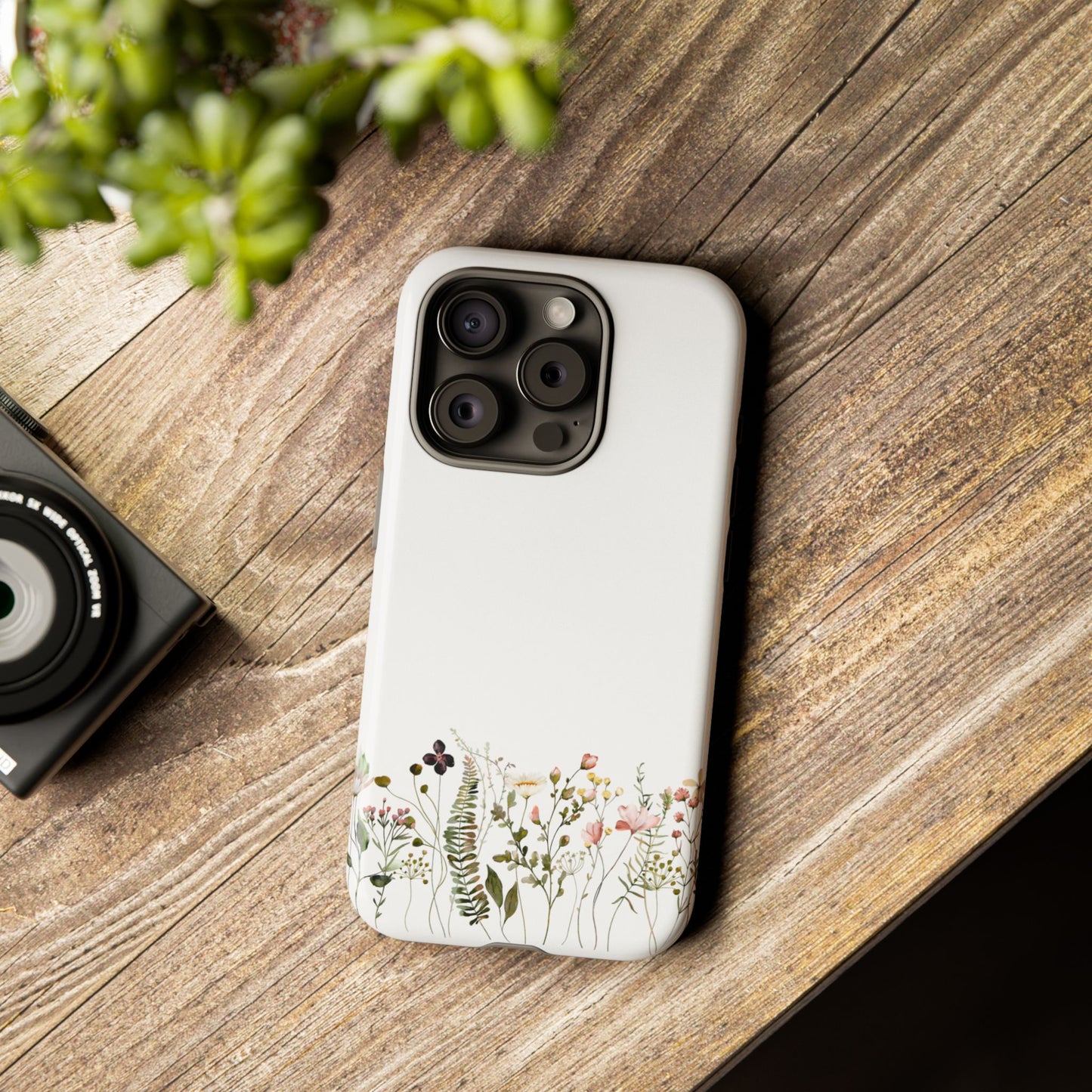 Floral Phone Case - Tough Cases for Nature Lovers, Stylish Floral Design, Phone Protection, Gifts for Her, Eco-Friendly Tech Accessories