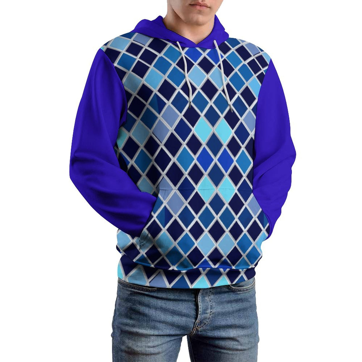 Men's Cool Hoodie with Double-layer Cap