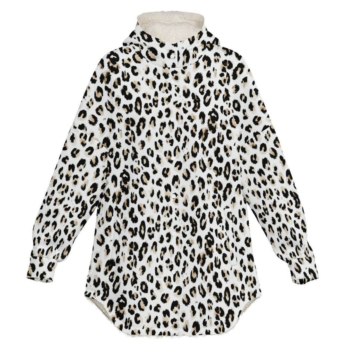 Double-Layer Hooded Top