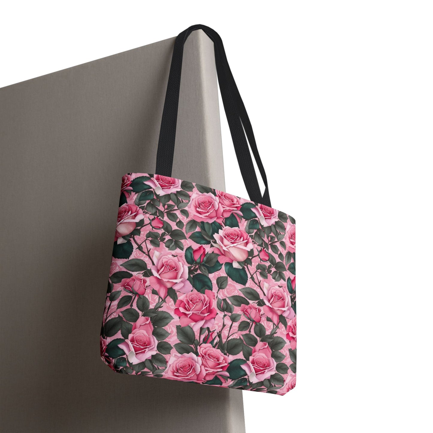 Pretty Pink Floral Tote Bag, Stylish Reusable Bag, Shopping Tote, Gift for Her, Eco-Friendly, Mother's Day Gift