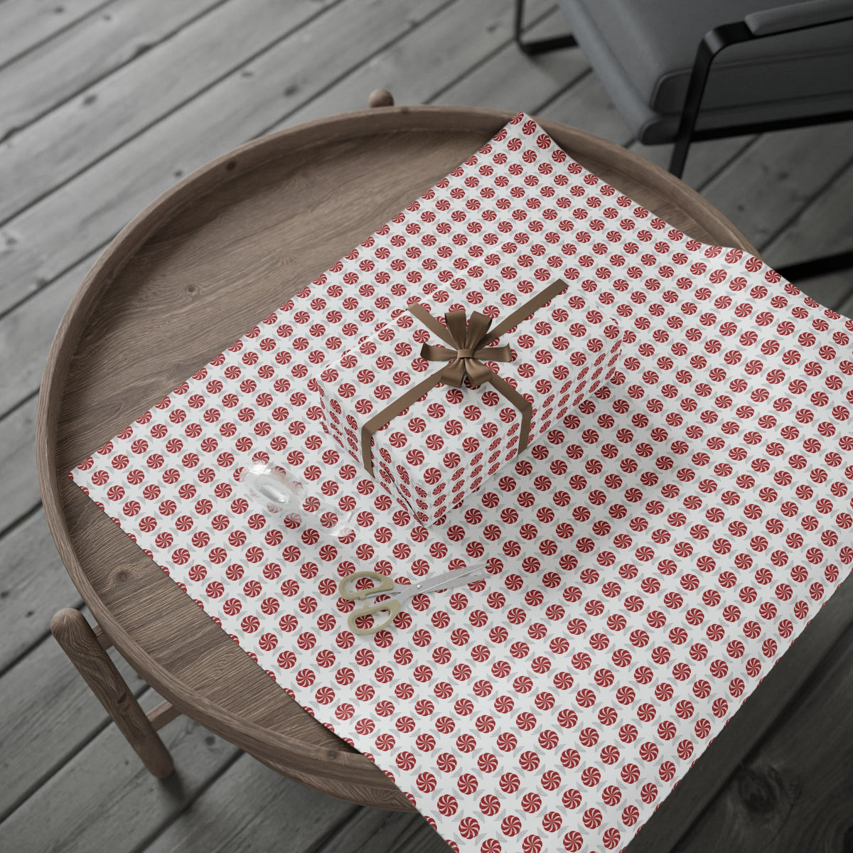 Candy Christmas Festive Wrapping Paper for All Occasions