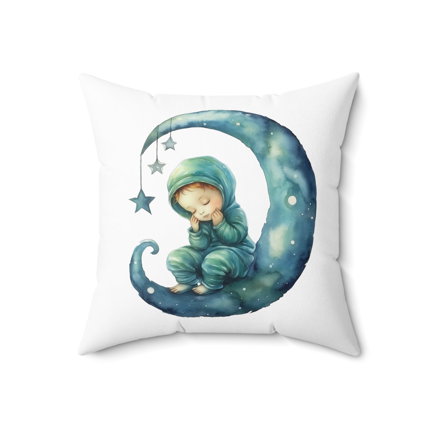 Spun Polyester Square Pillow