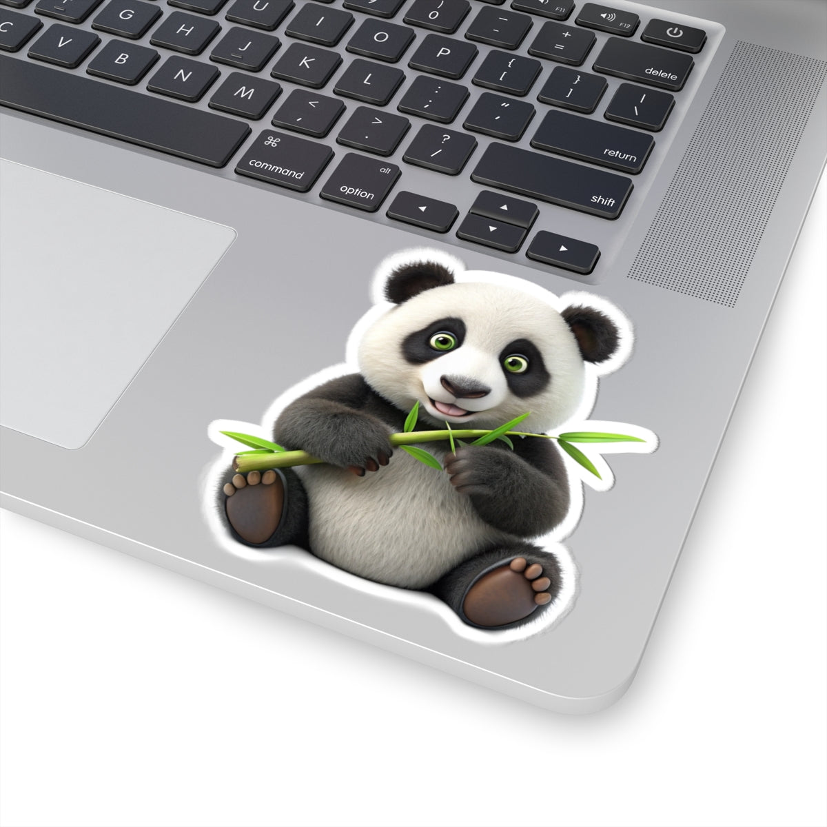 Adorable Panda Kiss-Cut Stickers, Cute Animal Decor