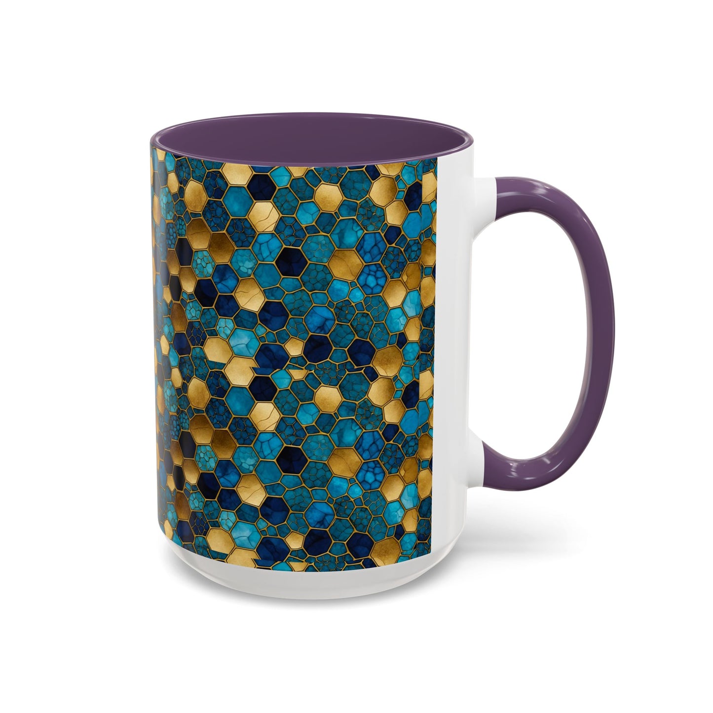 Textured Geometric Accent Coffee Mug, Unique Coffee Cup, Home Decor, Gift for Coffee Lovers, Modern Kitchenware