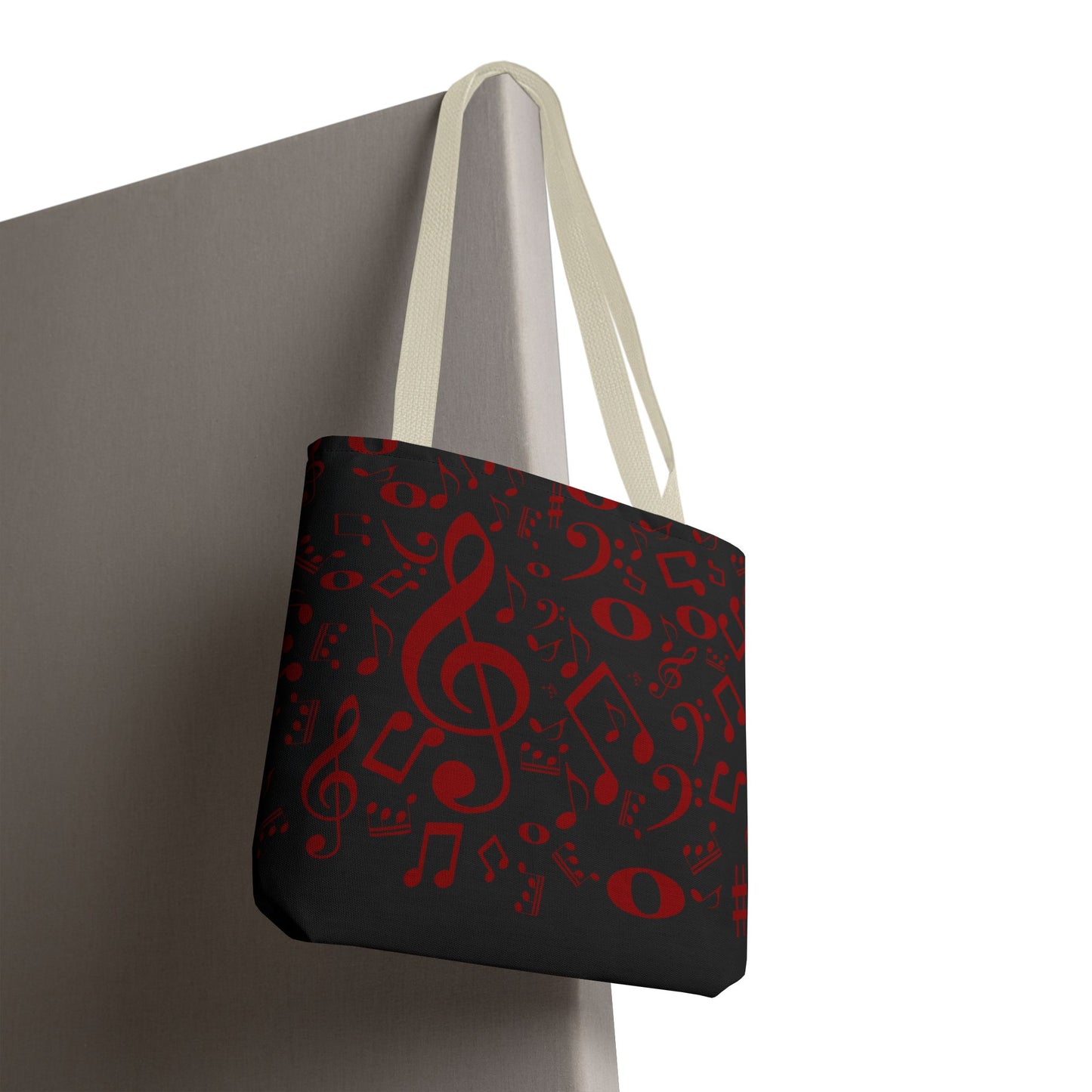 Stylish Music Note Tote Bag, Musical Gifts for Musicians, Eco-Friendly, Concert Accessories, Everyday Use, Unique Gift Idea