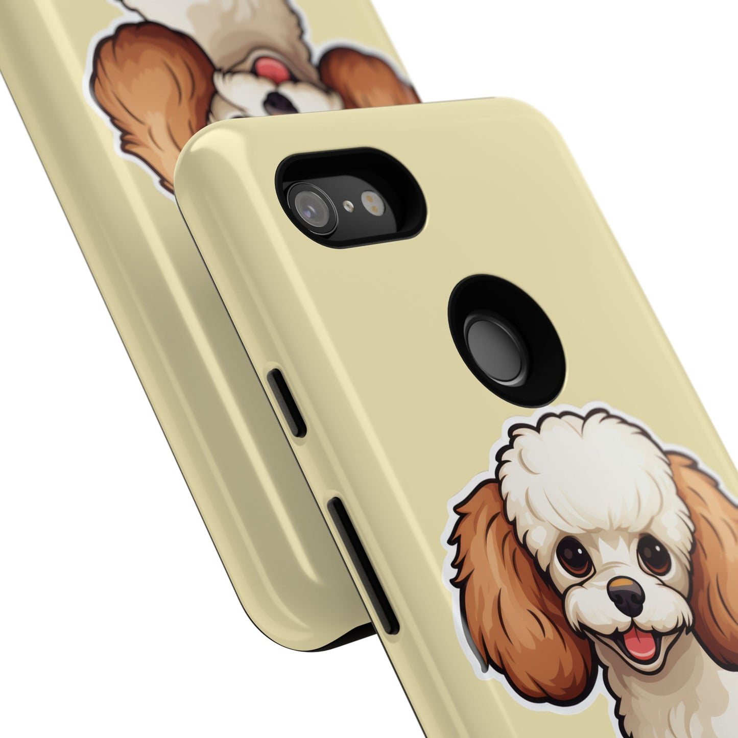 Cute Dog Phone Case, Pet Lover Gift, Custom Phone Cover, Cartoon Dog Case, Durable Phone Accessory