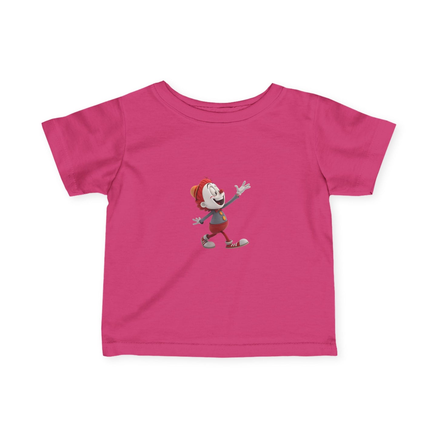 Infant Cartoon Character Tee, Cute Baby T-shirt, Kids' Playwear, Birthday Gift, Toddler Apparel, Funny Baby Shirt
