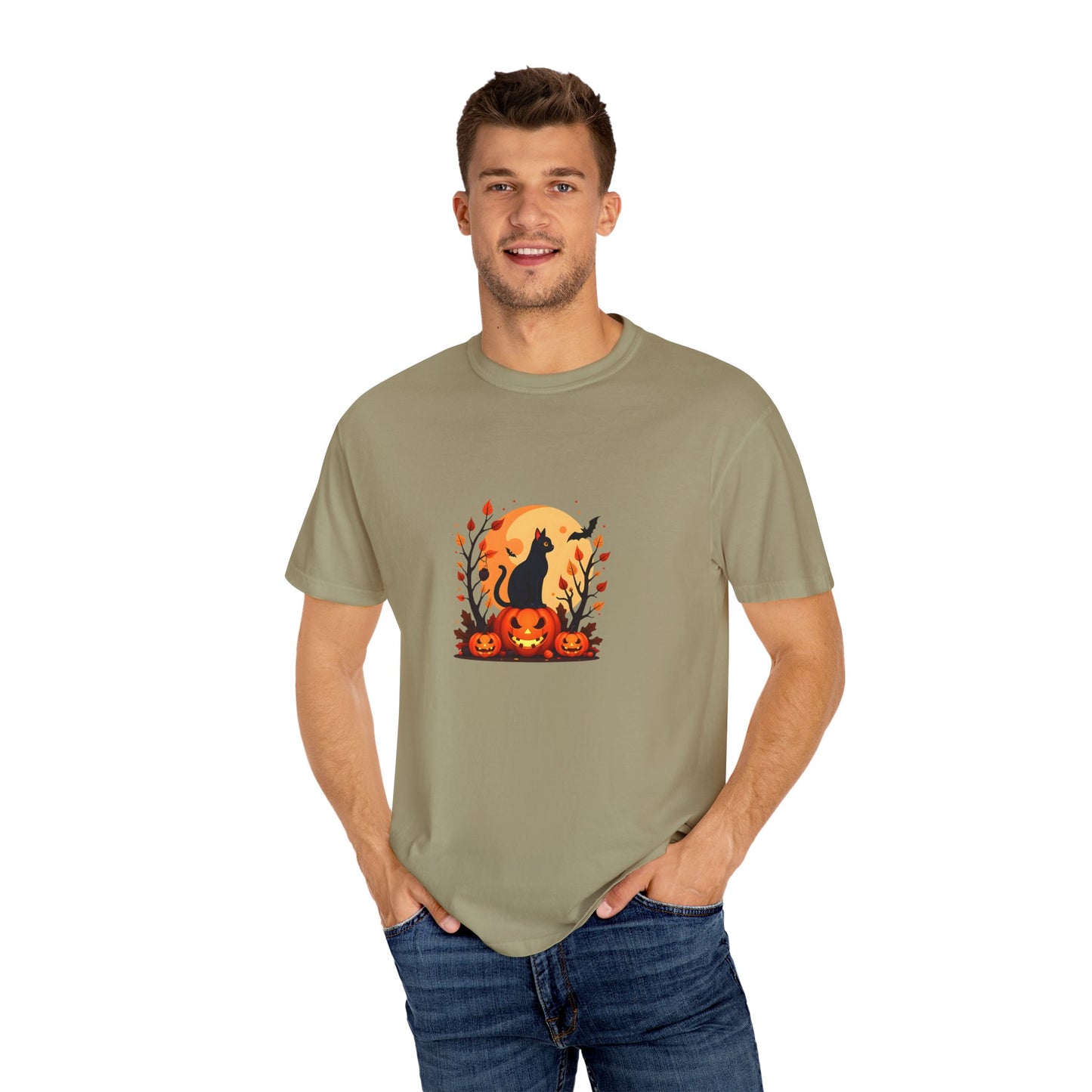 Unisex Garment-Dyed T-shirt - Halloween