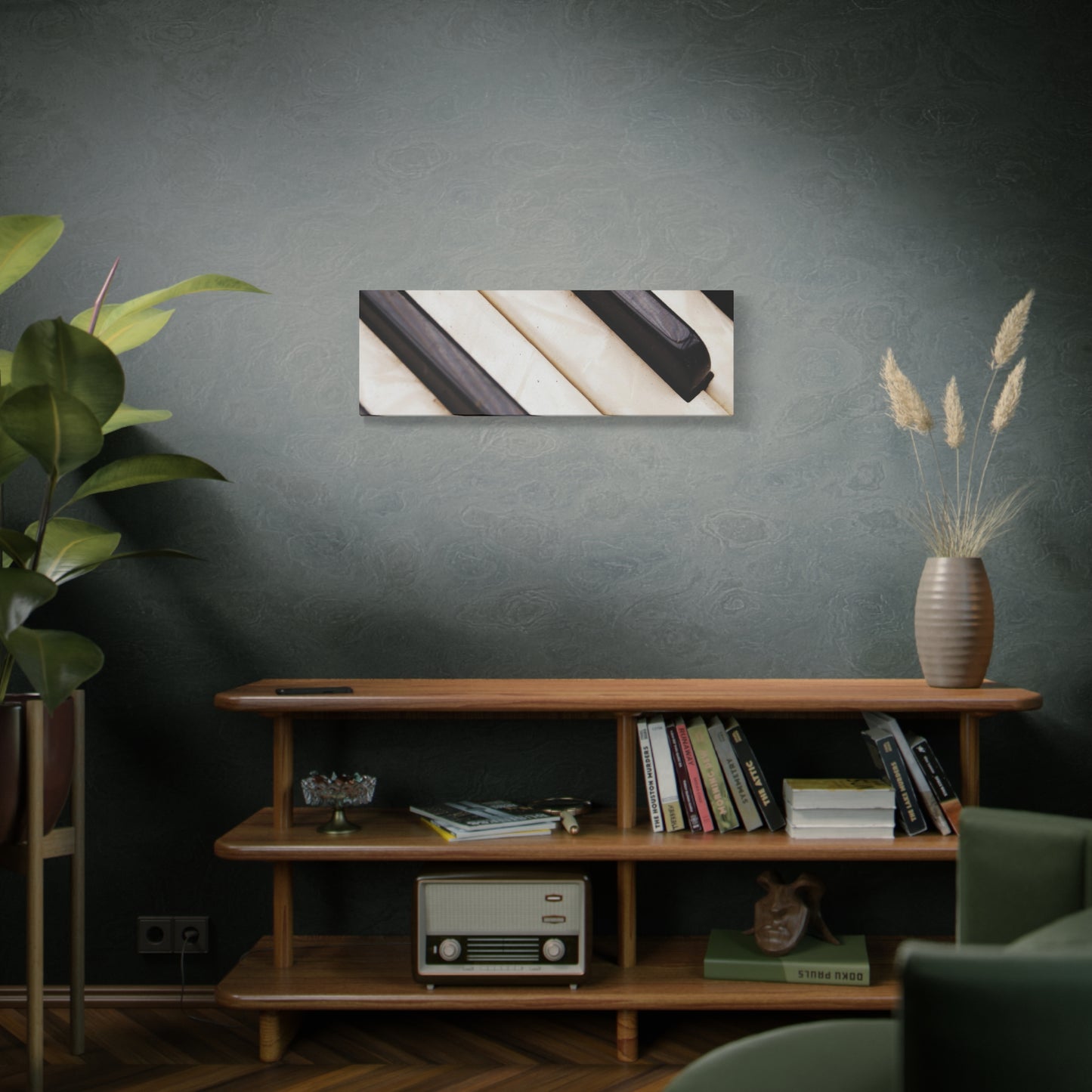 Piano Keys Canvas Wall Art, Music Decor for Home, Perfect Gift for Musicians or Music Lovers