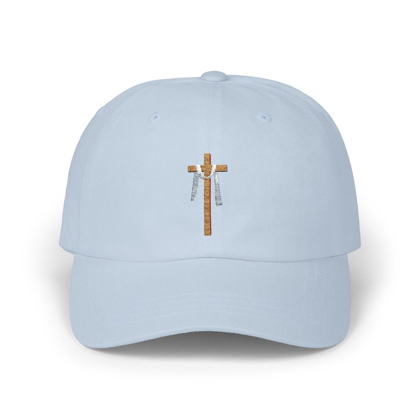 White Embroidered Classic Dad Cap - Casual Vintage Style, Perfect Gift for Father's Day, Summer Outings, Everyday Wear, Trendy Accessory