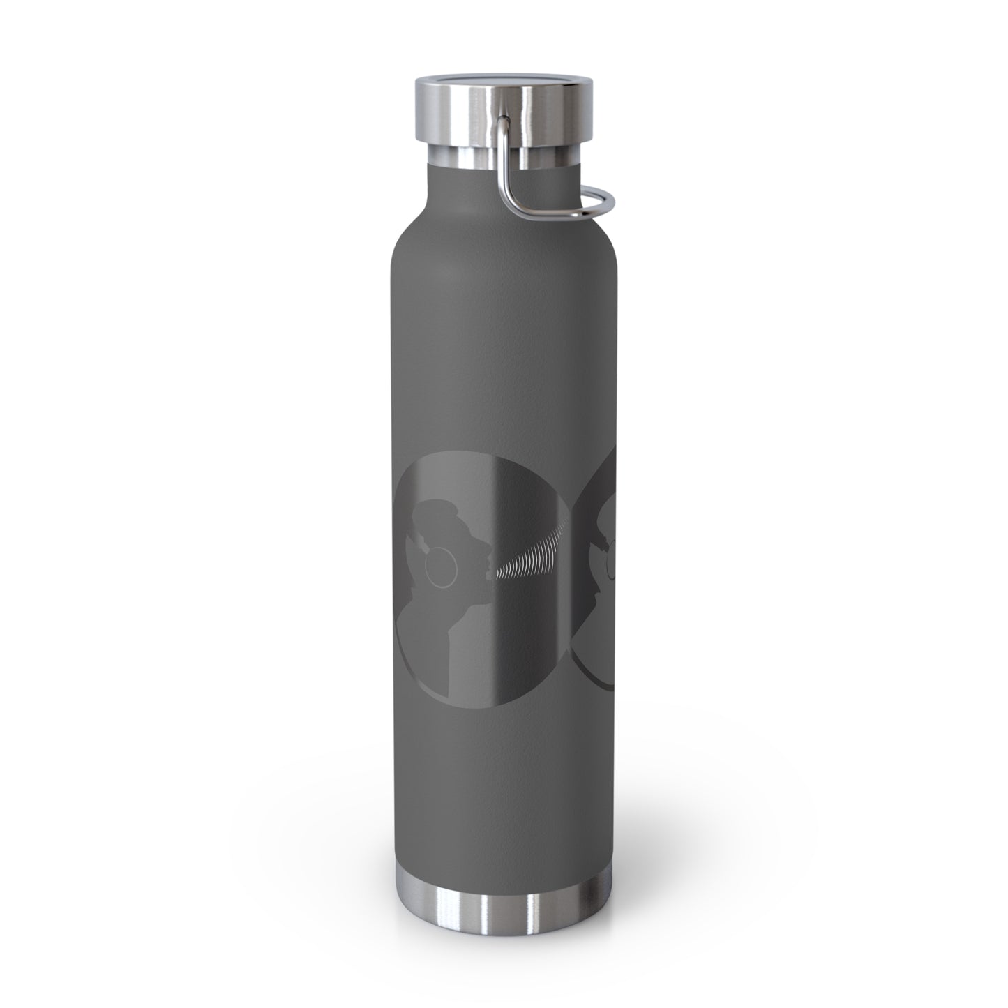 Stylish Copper Insulated Water Bottle for On-the-Go Hydration | Fitness, Travel, Eco-Friendly Gift, Unique Design, 22oz