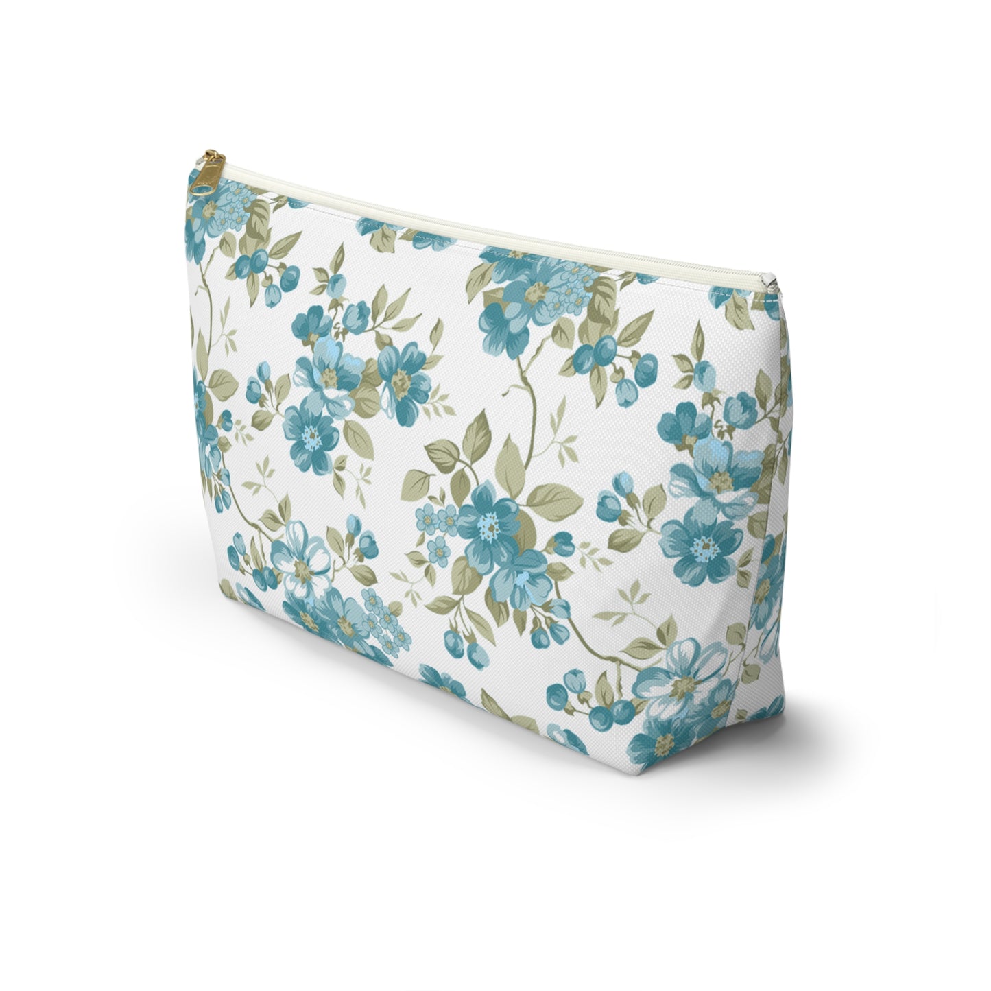 Floral Accessory Pouch, Makeup Bag, Organizing Pouch, Gift for Her, Travel Companion