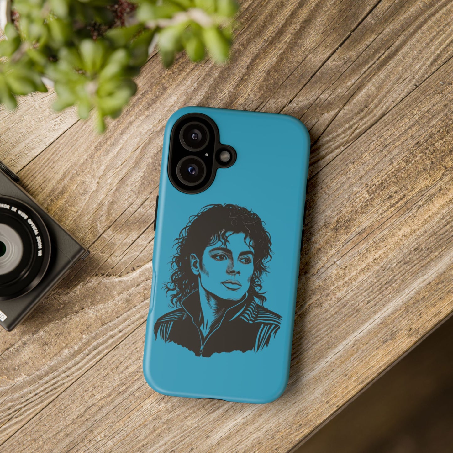 Michael Jackson Phone Case - Tough Cases, Pop Music Gifts, Retro Art, Unique Phone Accessories, Vintage Design
