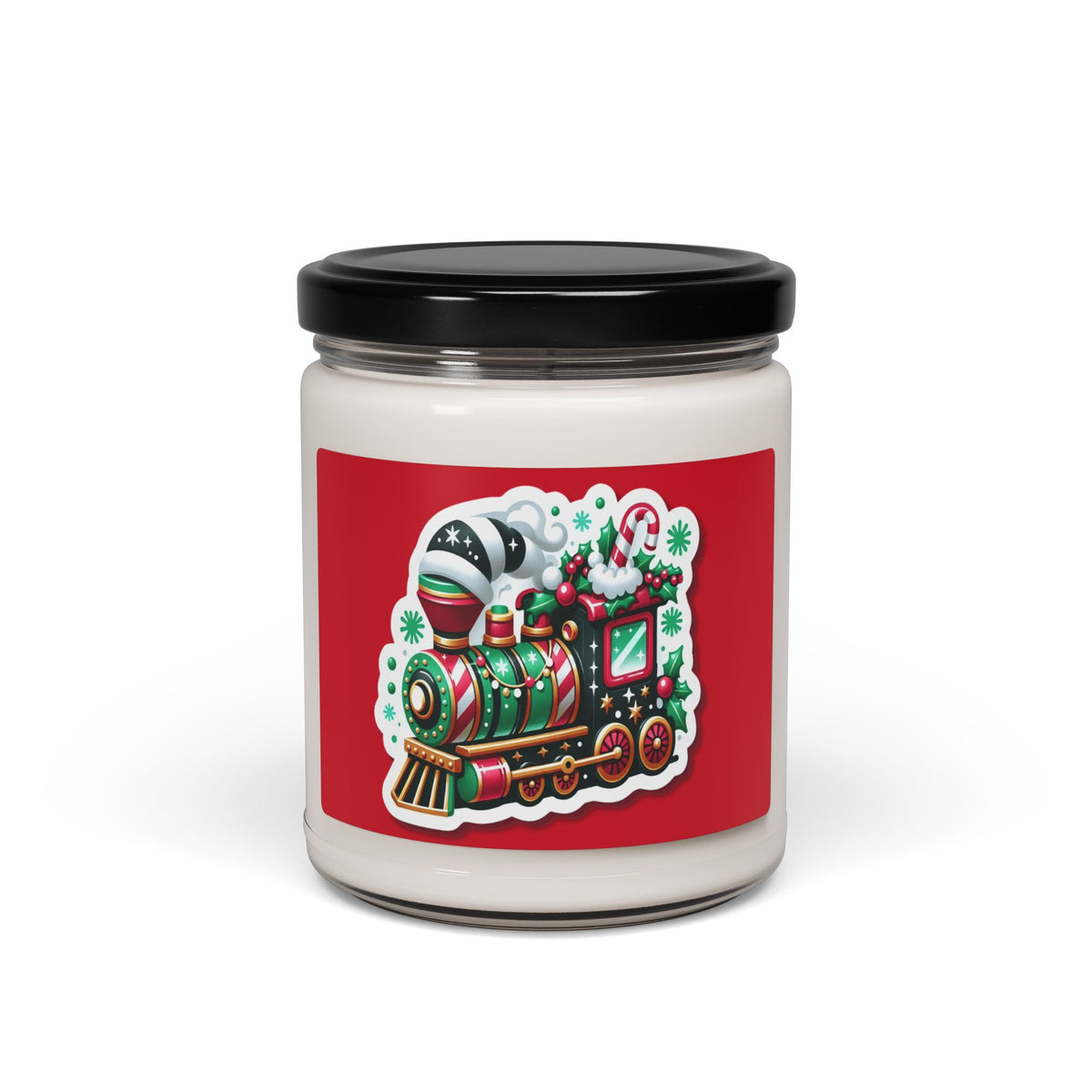 Christmas Train Scented Soy Candle — 9oz Holiday Holidayjar Gift