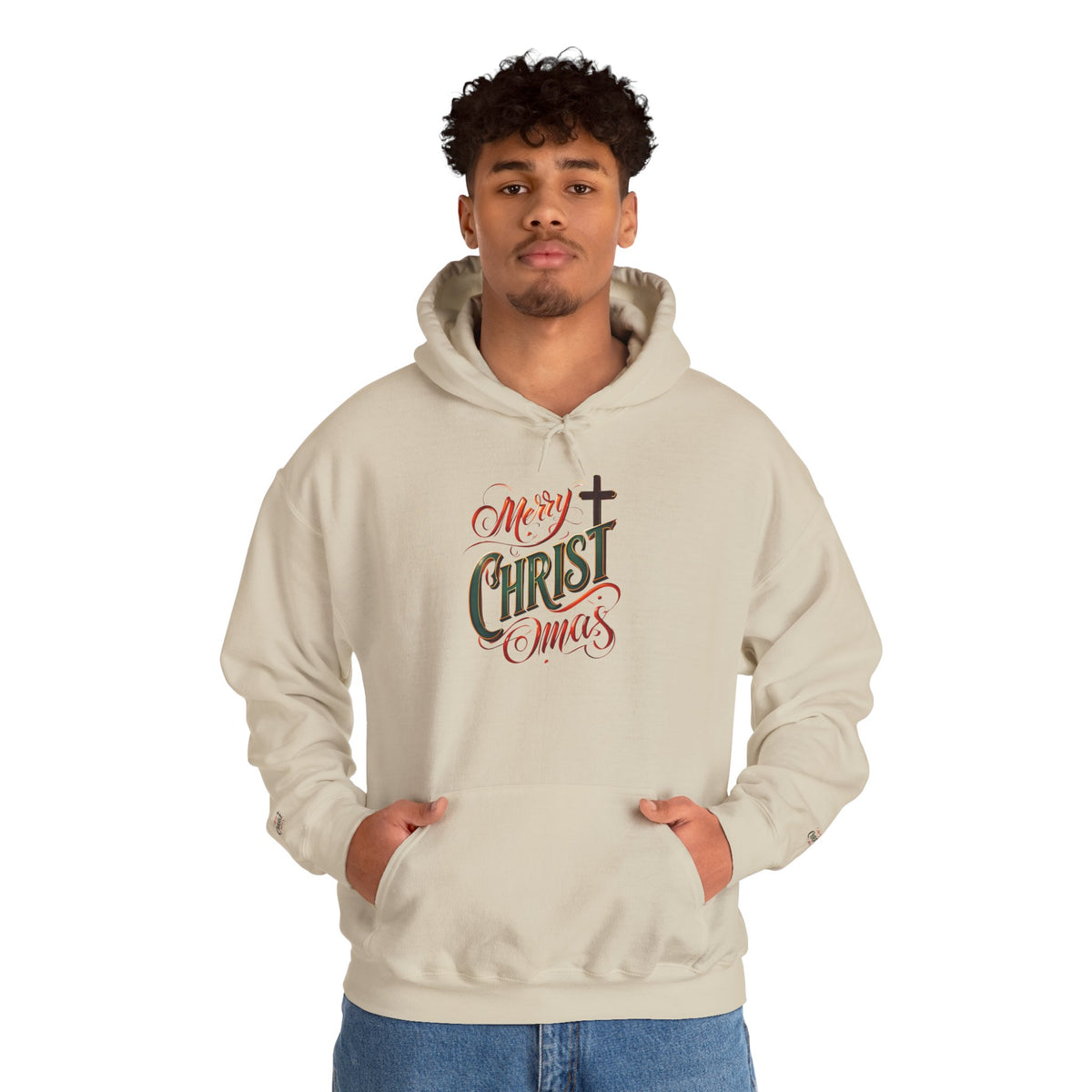 Merry Christmas Hoodie, Cozy Unisex Sweatshirt for Holiday Gatherings, Festive Gift Idea for Him/Her, Winter Apparel, Christmas Sweater