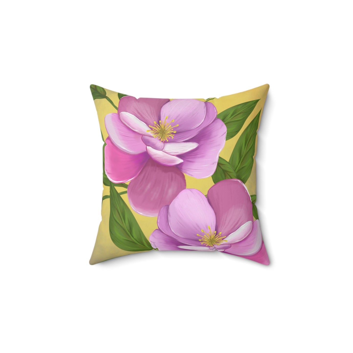 Spun Polyester Square Pillow