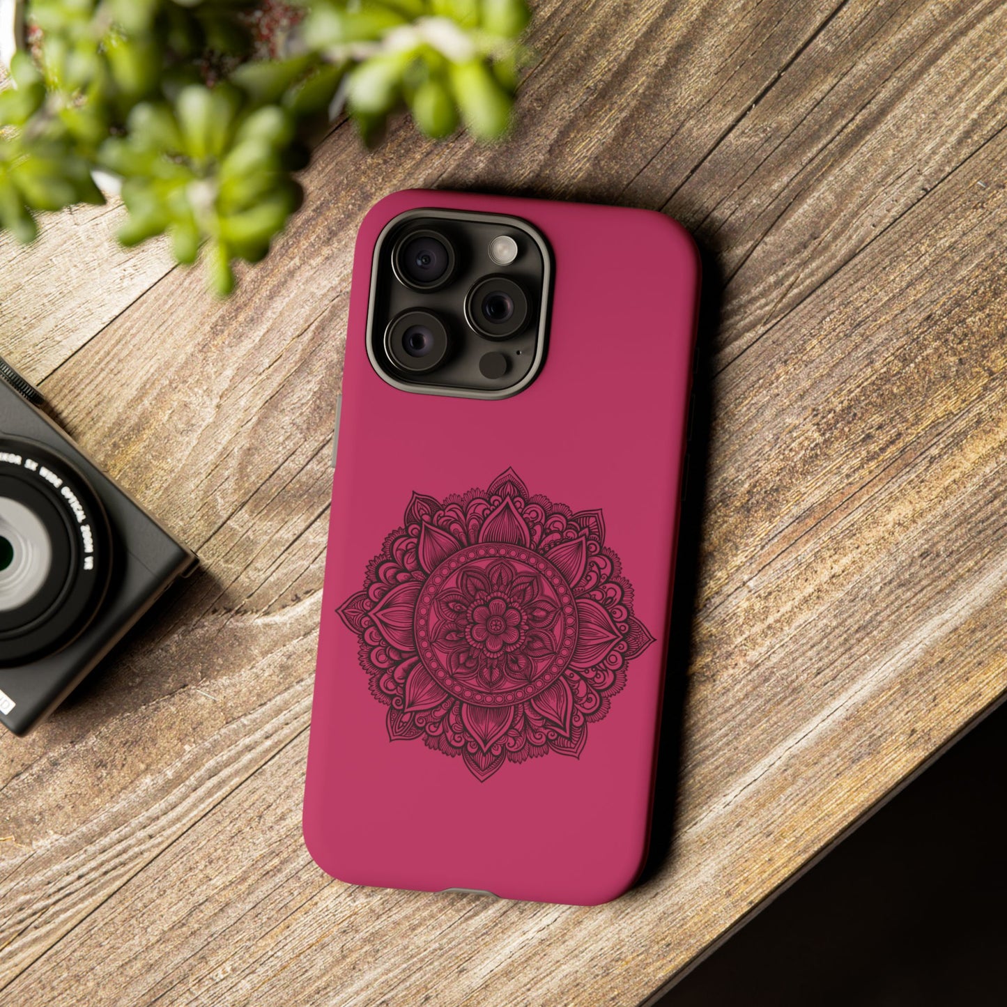 Vibrant Mandala Phone Case, Artistic Protection Cover, Gift for Her, Trendy Accessories, Birthday or Holiday Present