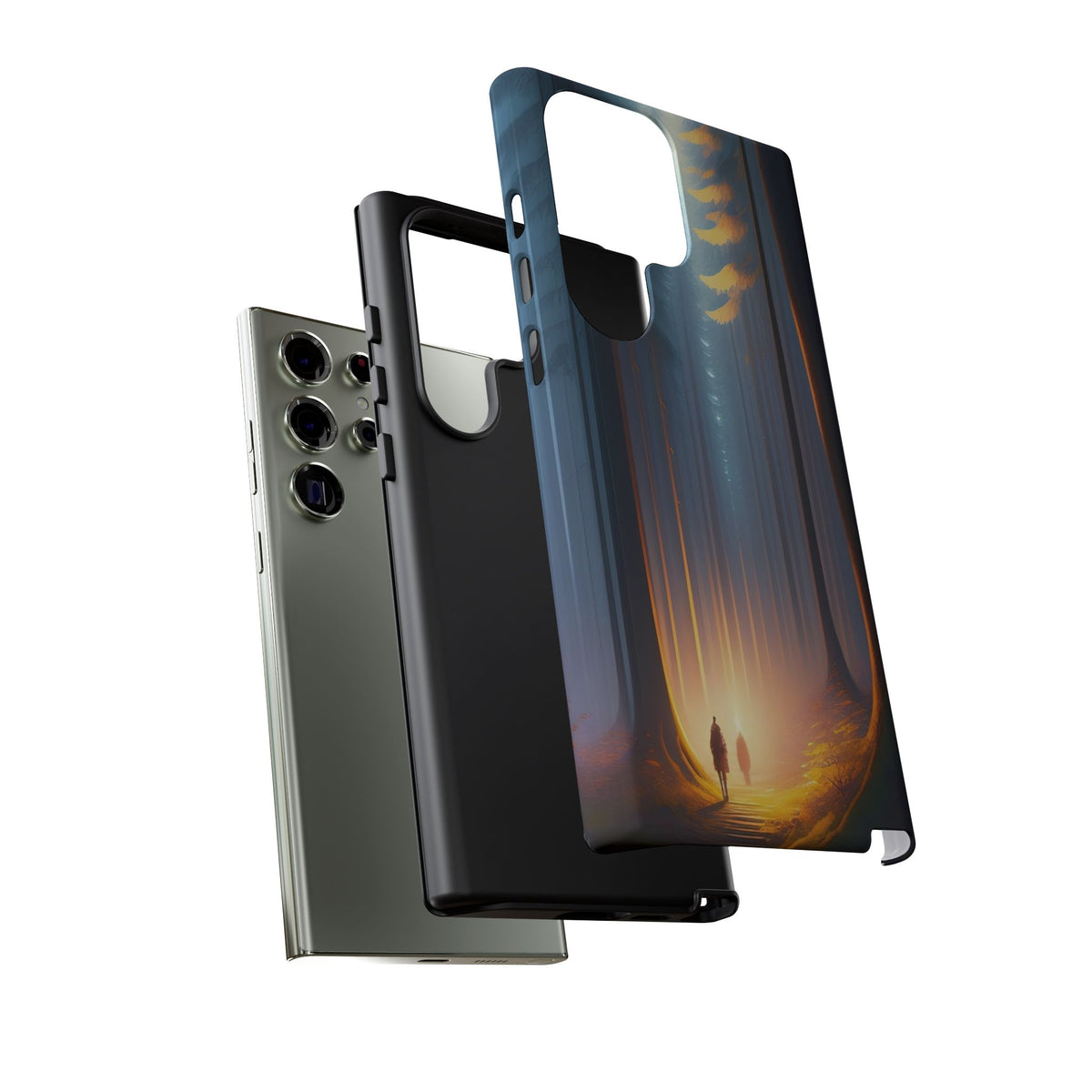Phone Case — Mystical Forest Nightscape Protective Tough Case
