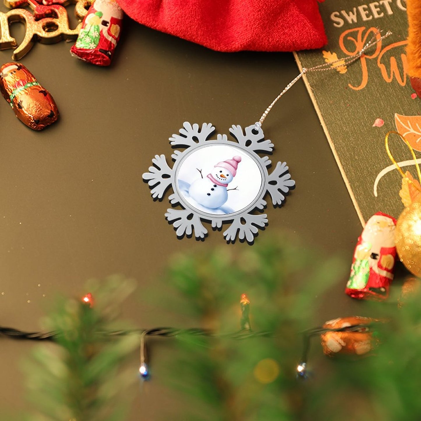 Aluminium Snowflake Decorations