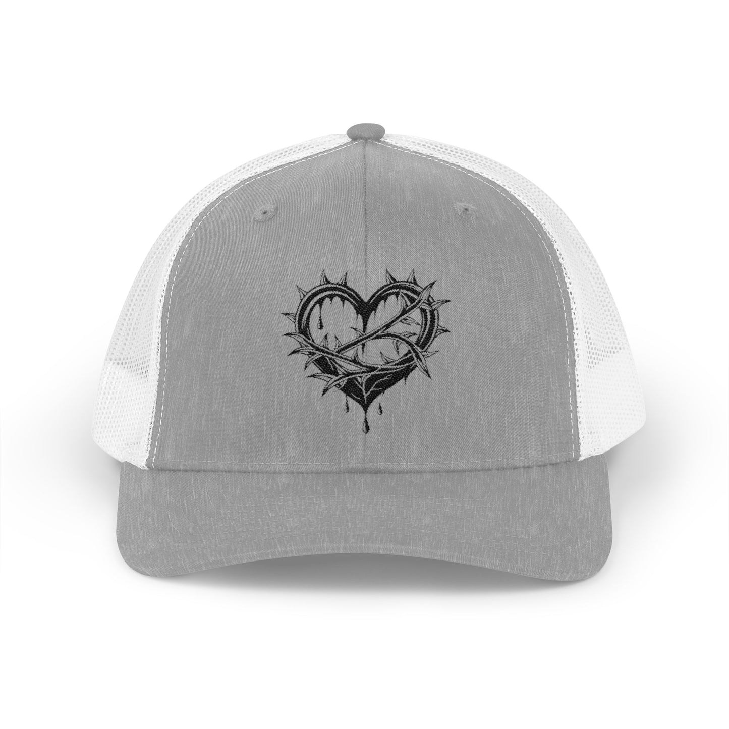 Heart-Shaped Love Snapback Trucker Cap, Adjustable Hat for Friends, Gifts for Couples, Valentine’s Day Cap, Casual Wear, Stylish Sun Hat
