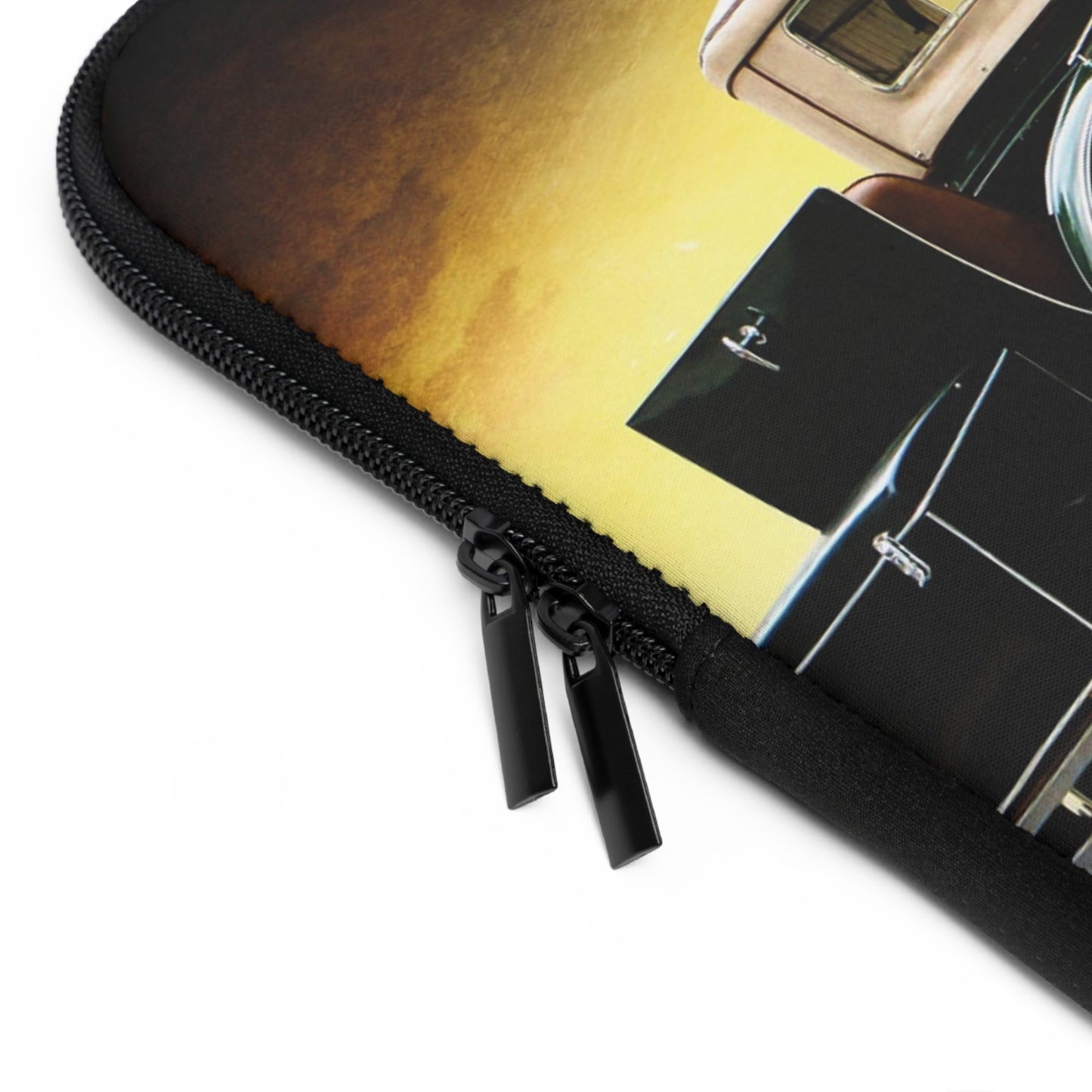 Vintage Car Laptop Sleeve - Perfect Gift for Auto Enthusiasts, Tech Accessories, Travel Essentials, Back to School