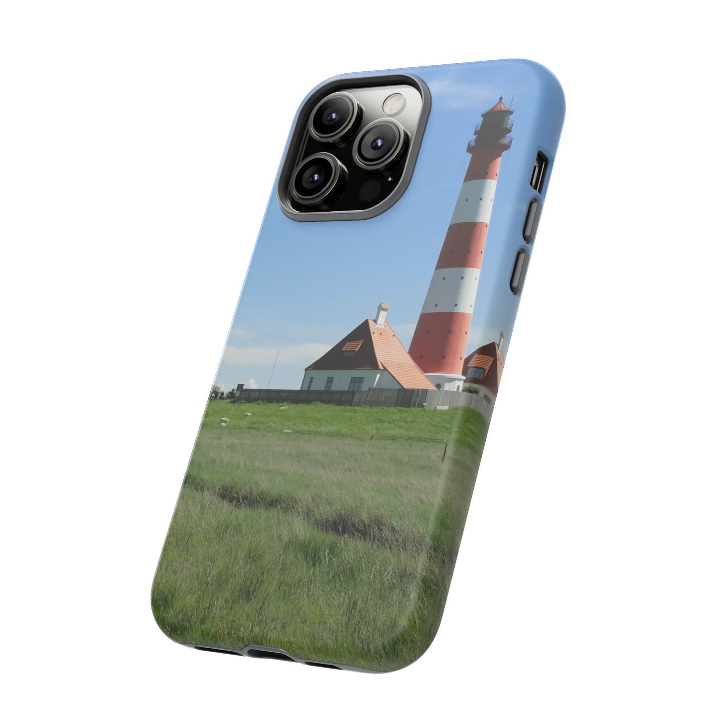 Lighthouse Phone Case - Coastal Vibes, Nautical Gift, Ocean Lover Accessory, Beach Aesthetic, Customizable Design