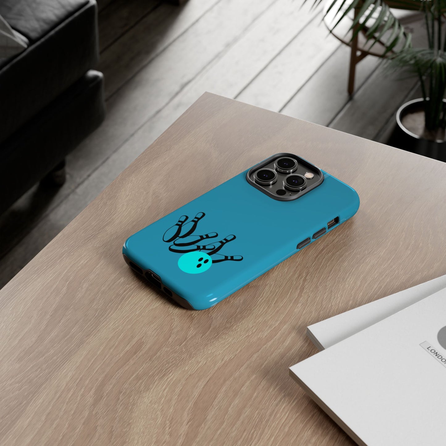 Bowling Phone Case, Tough Cases for Bowling Enthusiasts, Fun Gift for Bowlers, Unique Phone Accessory, Sports Themed Cases