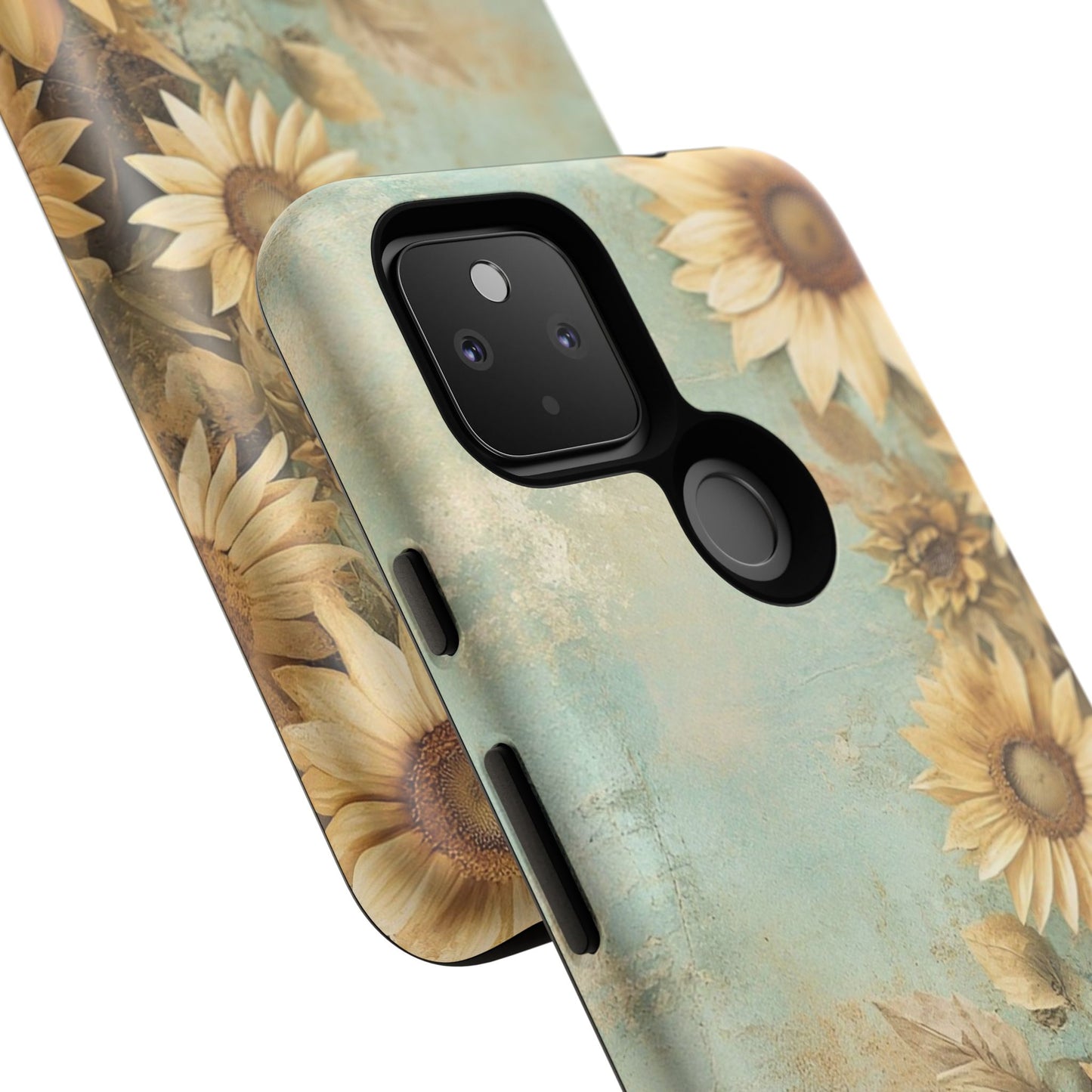 Sunflower Phone Case, Tough Shell Floral Cover, Nature Inspired Gift, Durable Protective Case, Perfect for Spring and Summer
